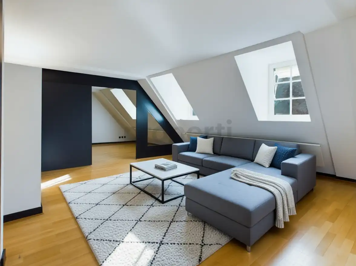 Einzigartige und moderne 3-Zimmer-Attikawohnung in Basel
