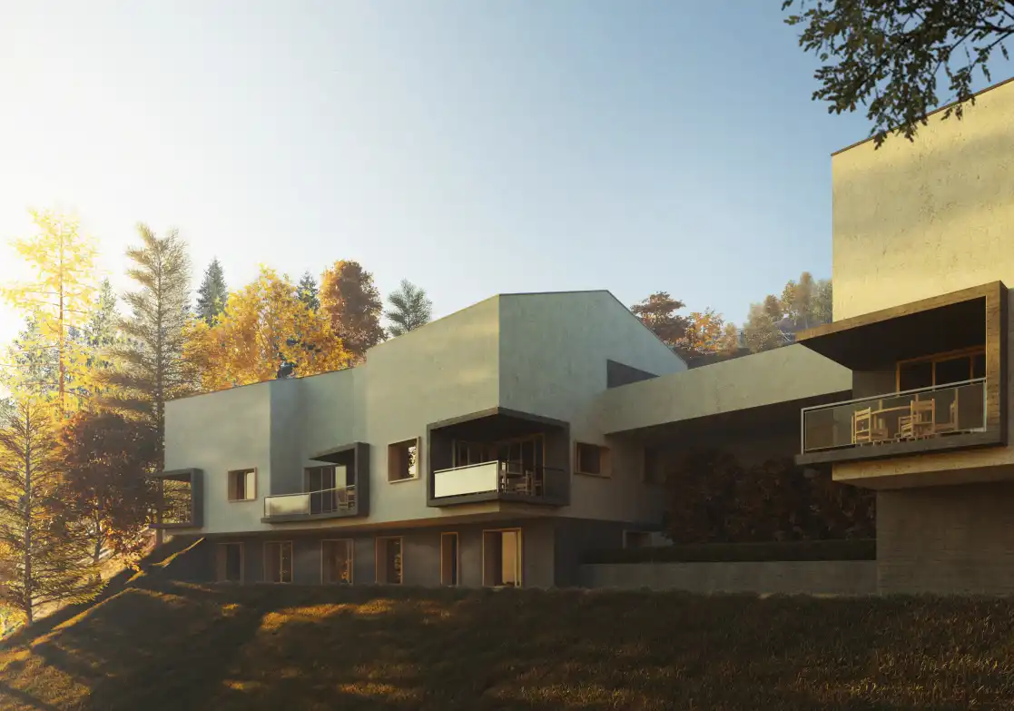Plus que 3 villas disponibles – Promotion de 5 villas contiguës à Ayent