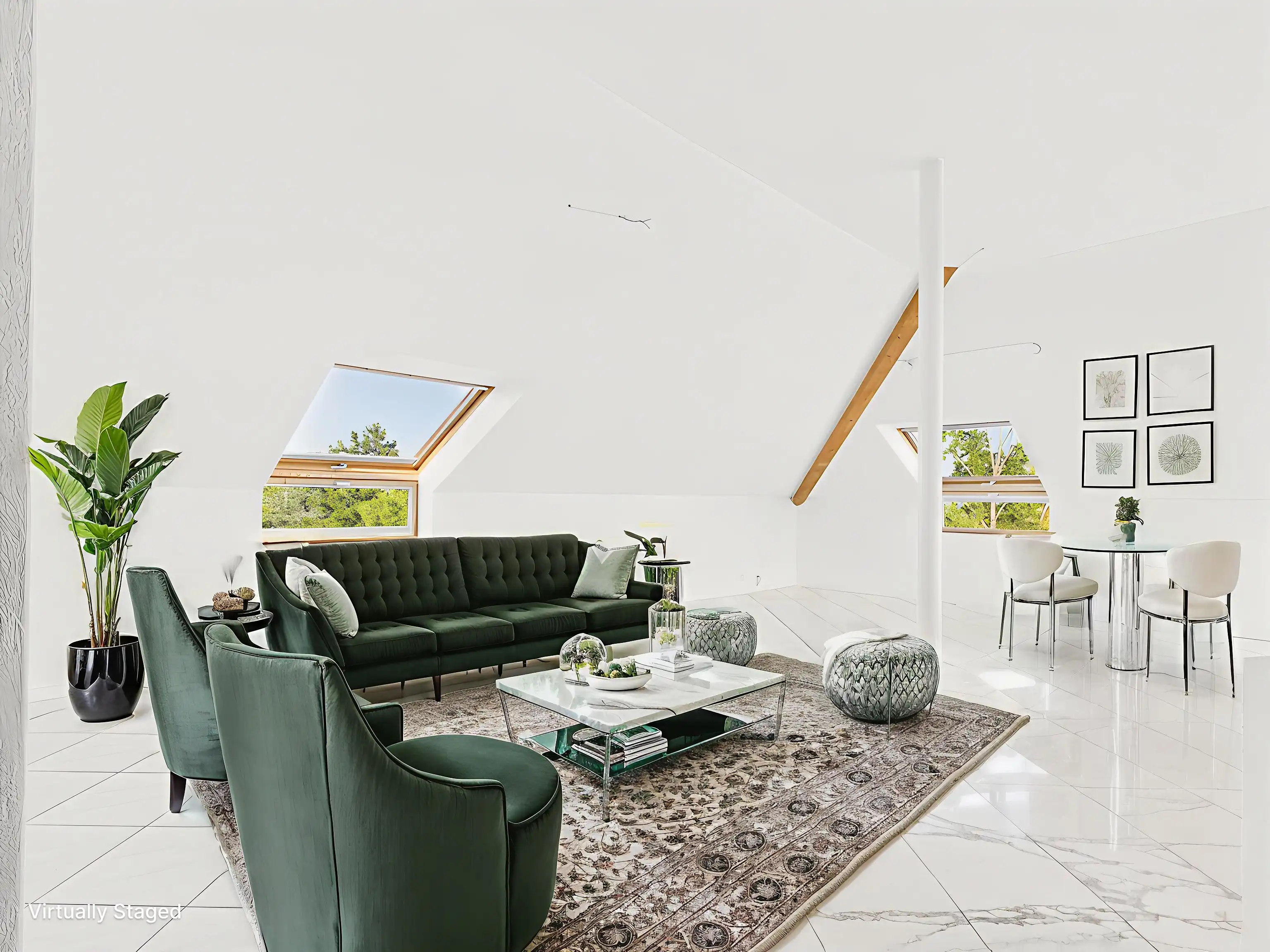 Magnifique appartement mansardé à St-Aubin-Sauges avec 3 pièces