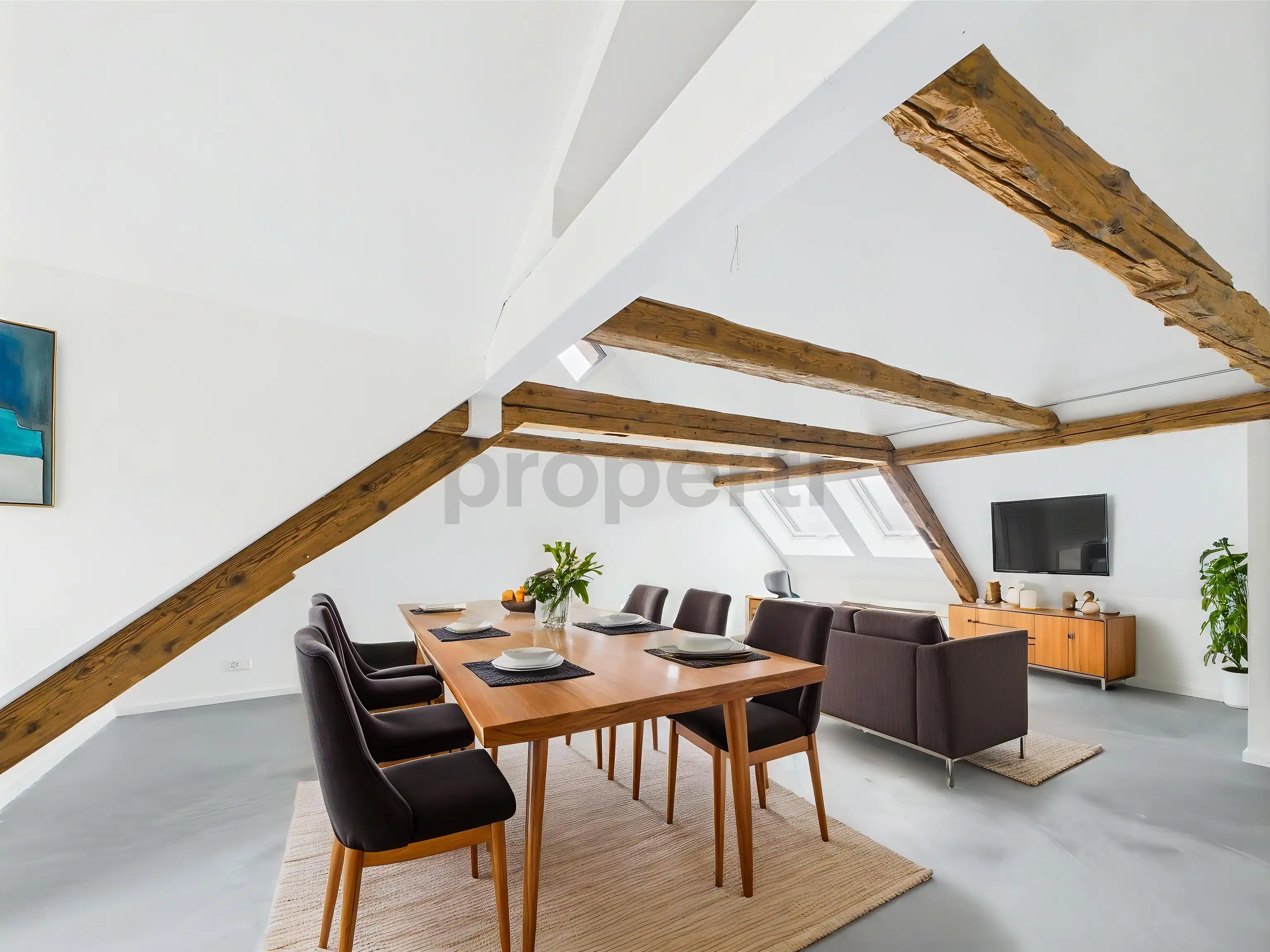 Modernes Loft mit Charme und Aussicht – Wohnen über den Dächern von Lichtensteig