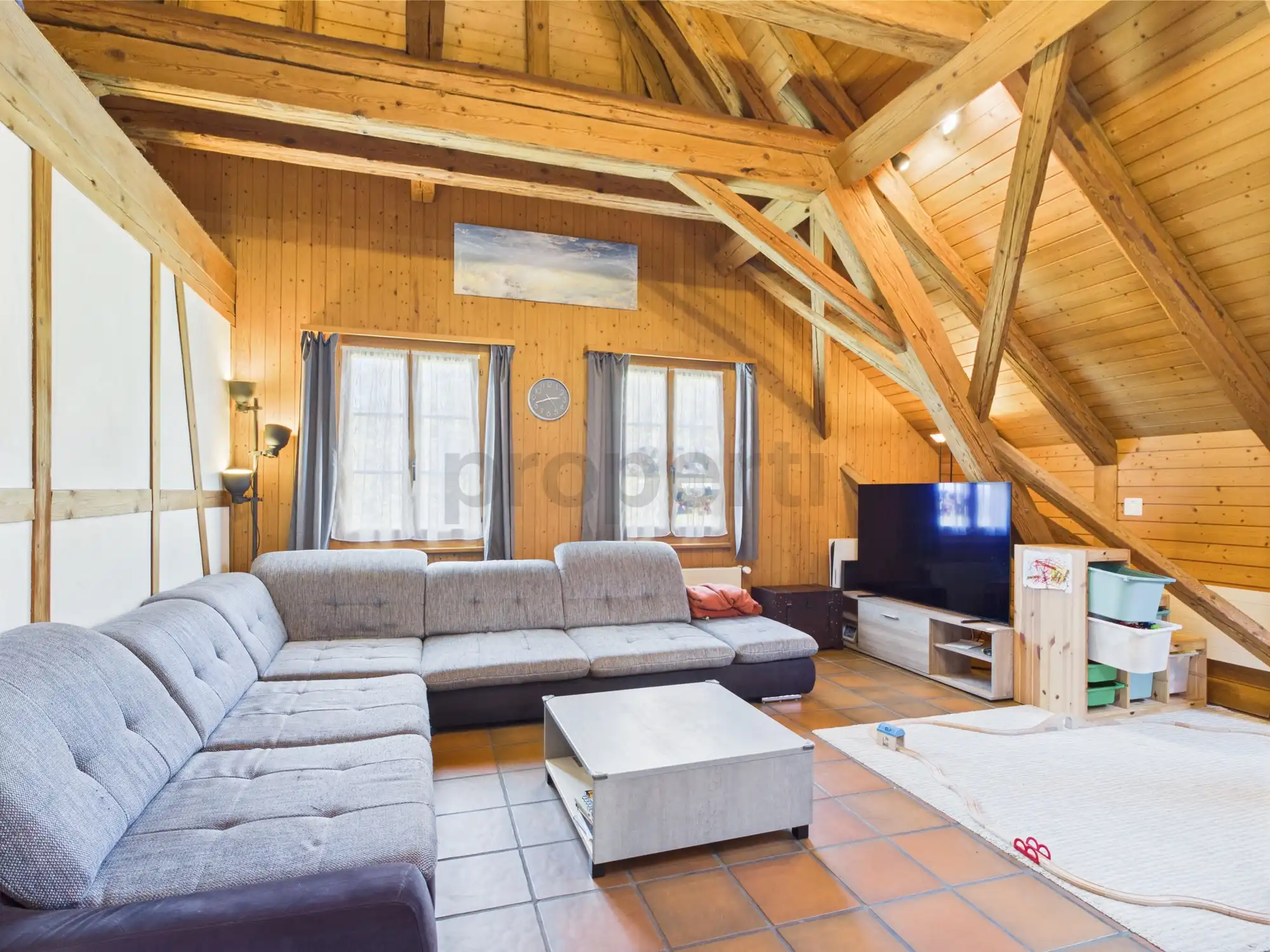 Charmante 4.5-Zimmer Dachwohnung in Randflüeh