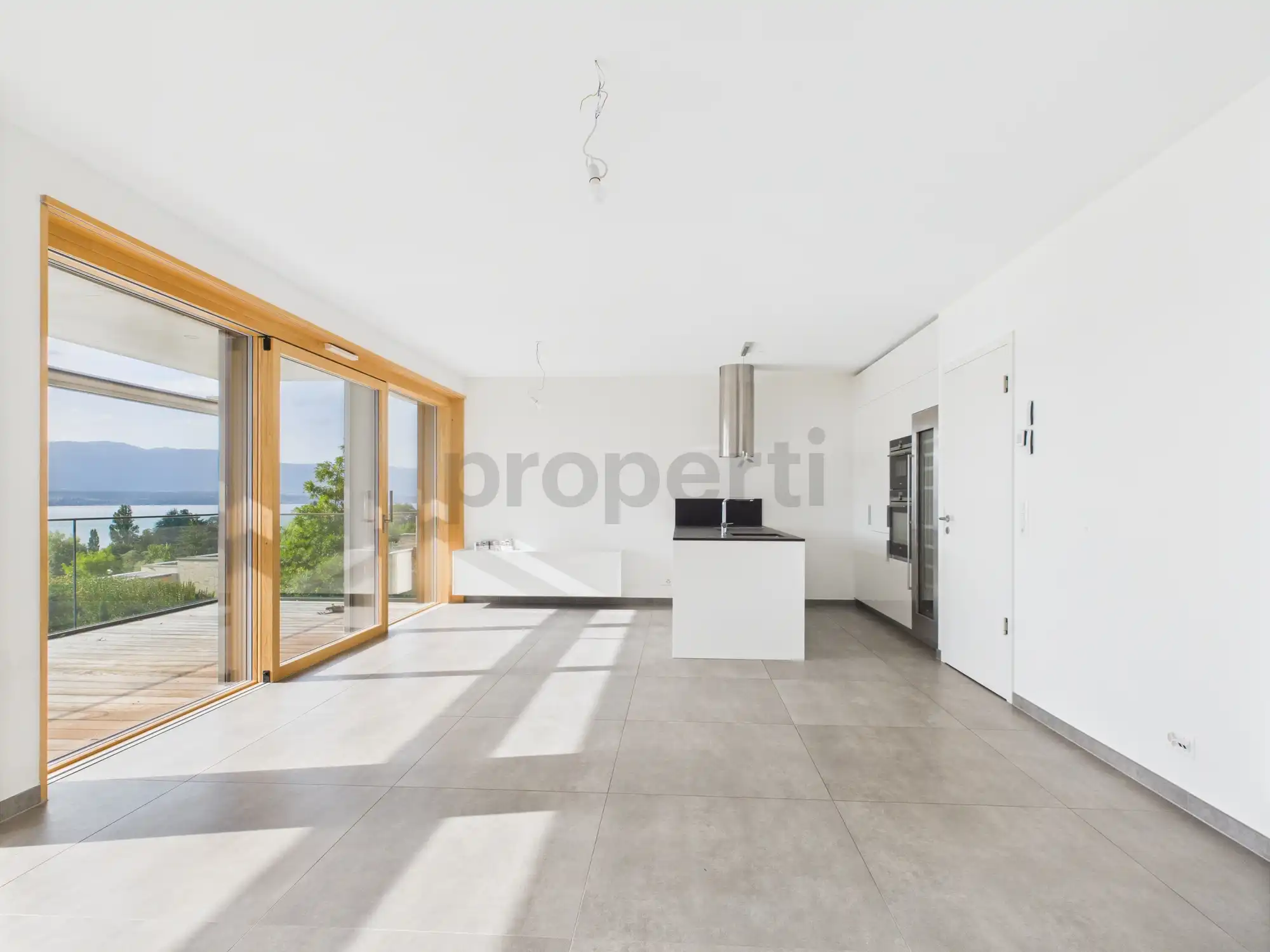 Appartement moderne et lumineux de 5.5 pièces avec terrasses et parkings à Hermance