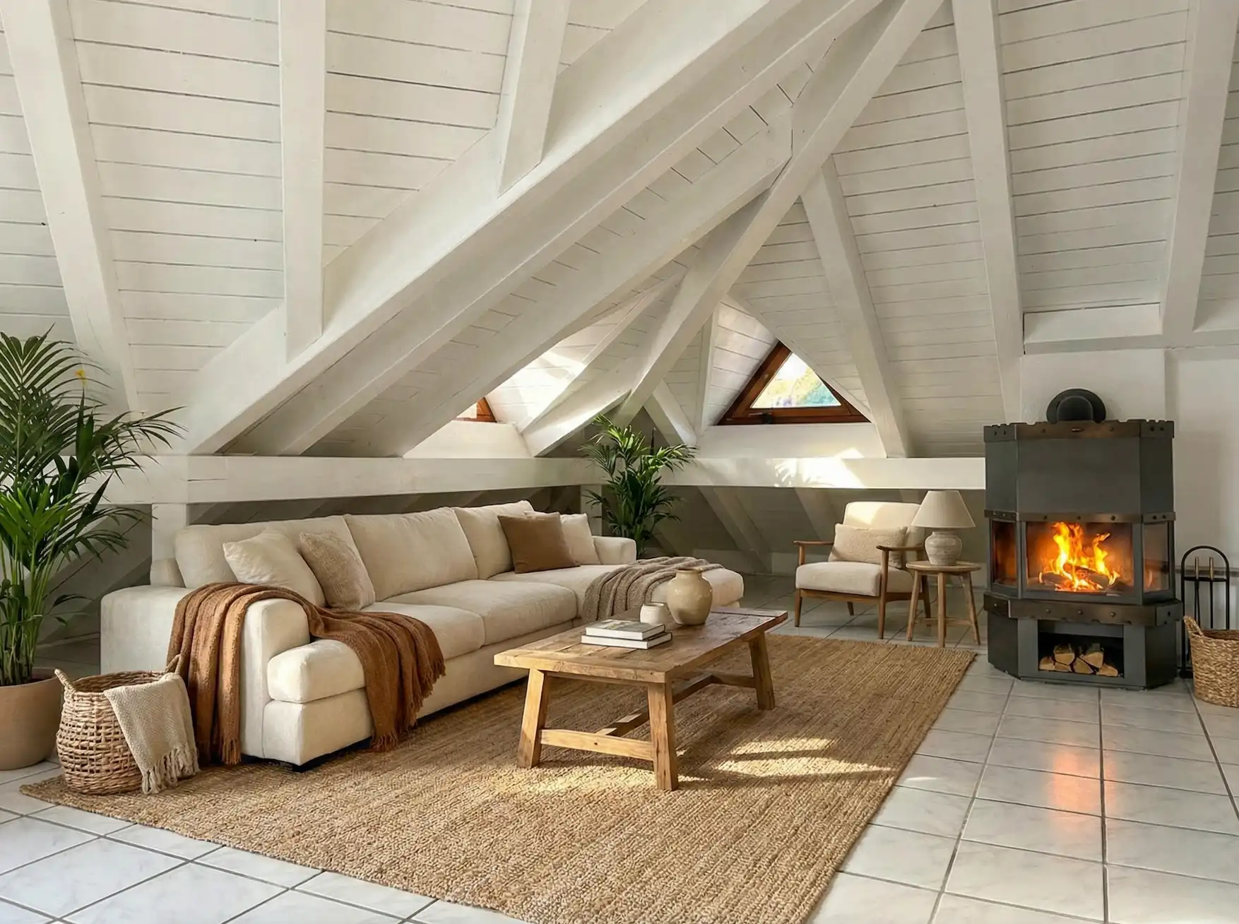 Charmante Dachwohnung mit Seesicht in Schmerikon