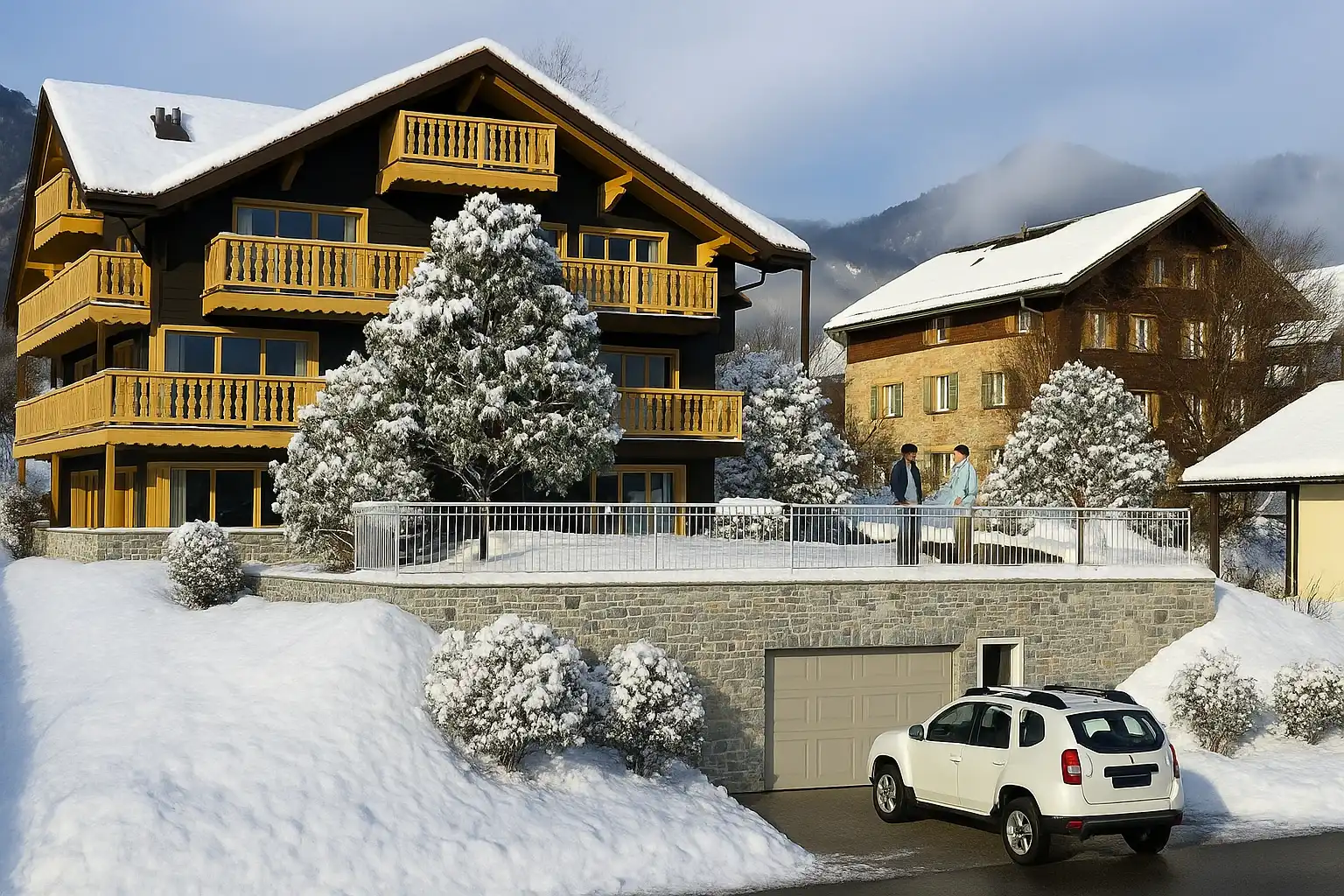 Appartement de standing dans un chalet neuf et exclusif - LOT 5 : Le parfait refuge alpin