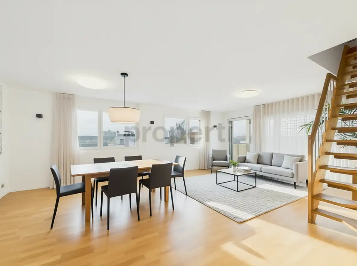 WEITBLICK MIT MODERNEM AUSBAU