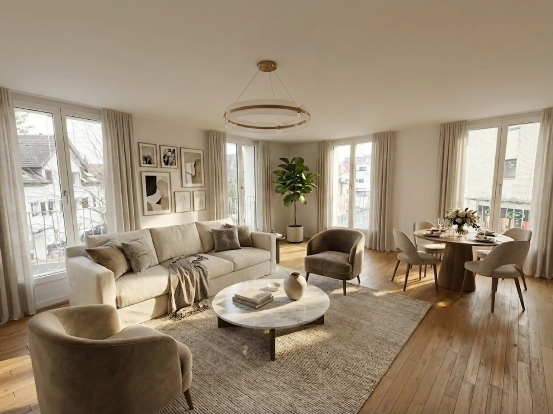 Moderne 2.5-Zimmer-Wohnung in Lachen