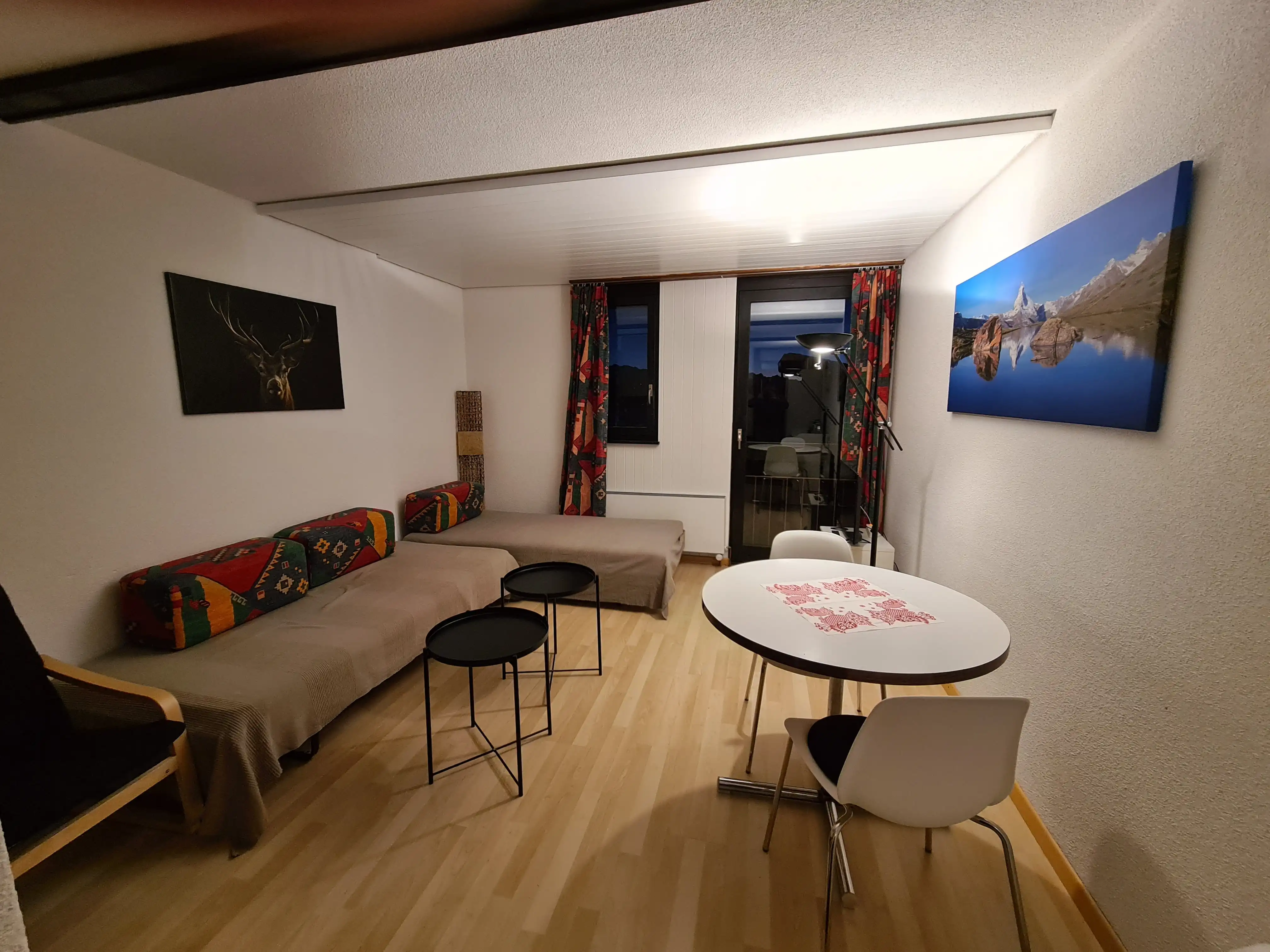 Kompaktes Wohnglück in Crans-Montana: Ihr gemütliches Studio mit Aussicht
