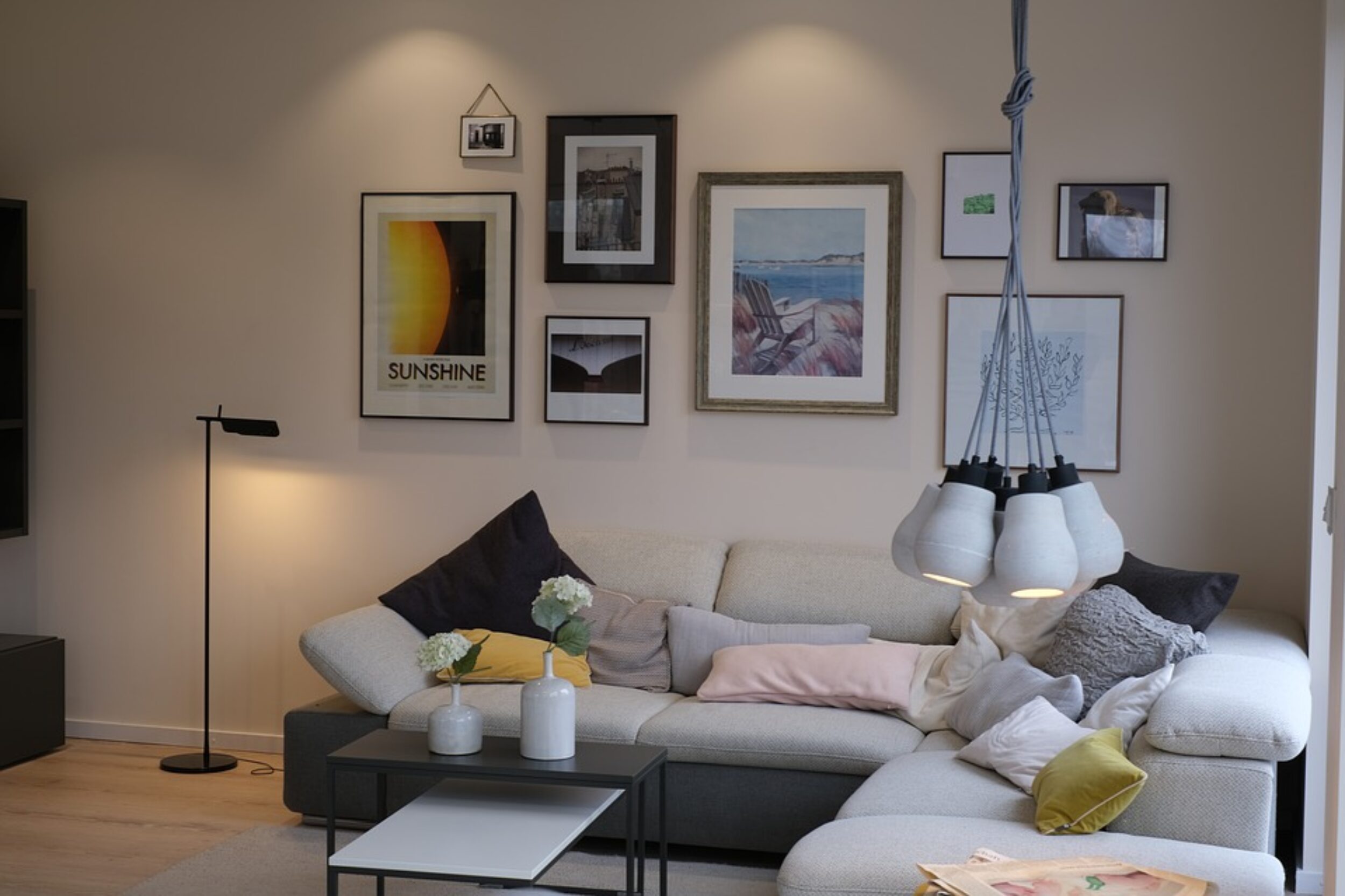 Illustration d'un appartement meublé par le home staging
