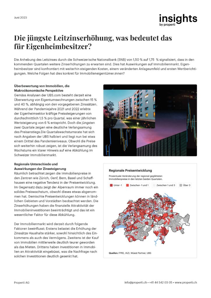 Vorschau zur PDF zu properti Insights über den Leitzinssatz