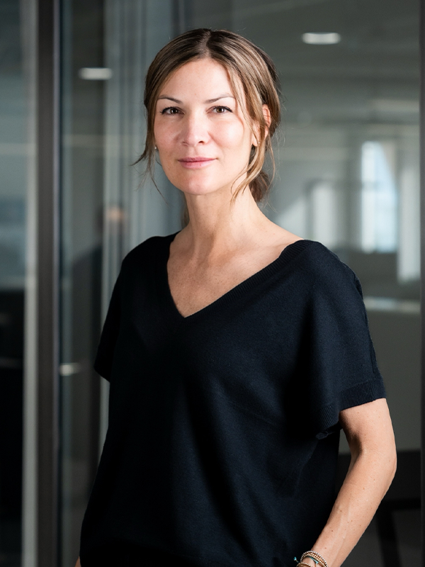 Portrait of Nicole Wieting-Kaelin, the Chief Marketing Officer (CMO) of properti AG