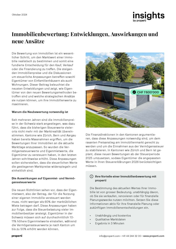 Insights Immobilienbewertung DE