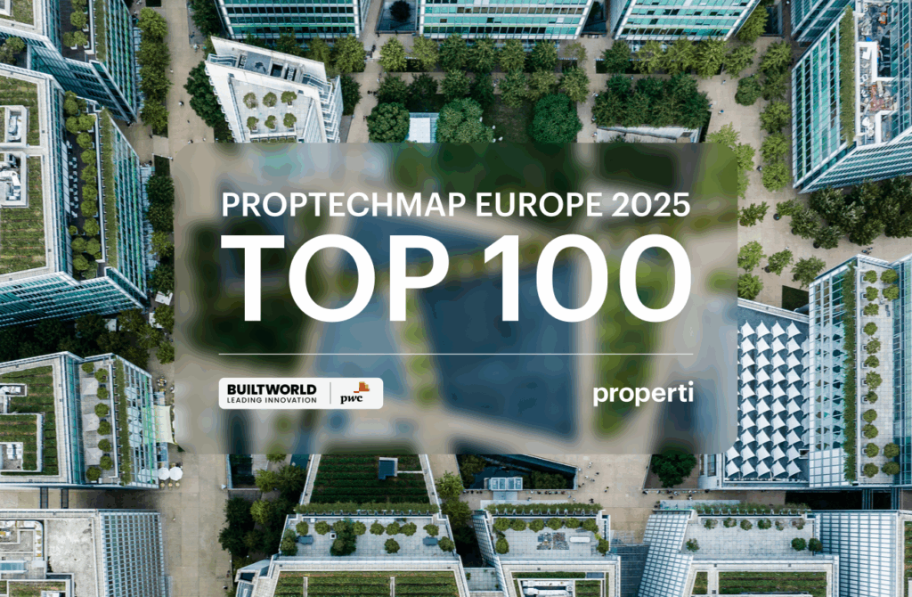 properti in der TOP100 PropTech Map Europe 2025